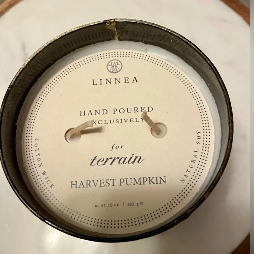 Anthropologie NWT Linnea Harvest Pumpkin Candle Size Large